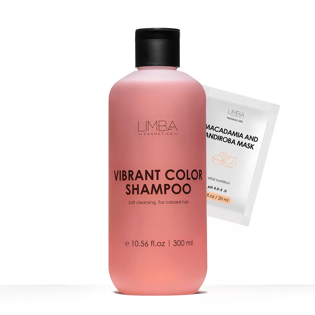 Набор для окрашенных волос Limba Cosmetics Vibrant Color Shampoo